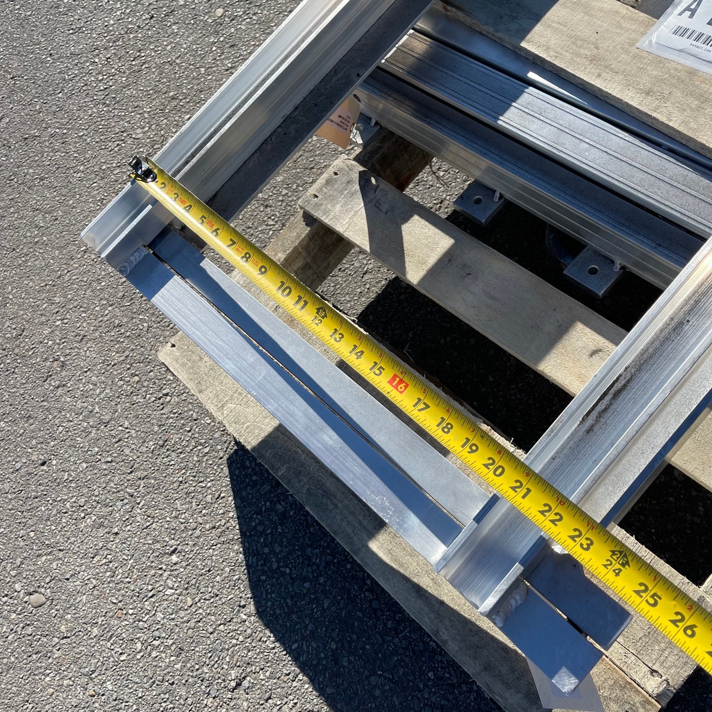 Z@ SLIDEMASTER Truck Bed Cargo Slides ~110 lbs ALUMINUM (AS-IS)