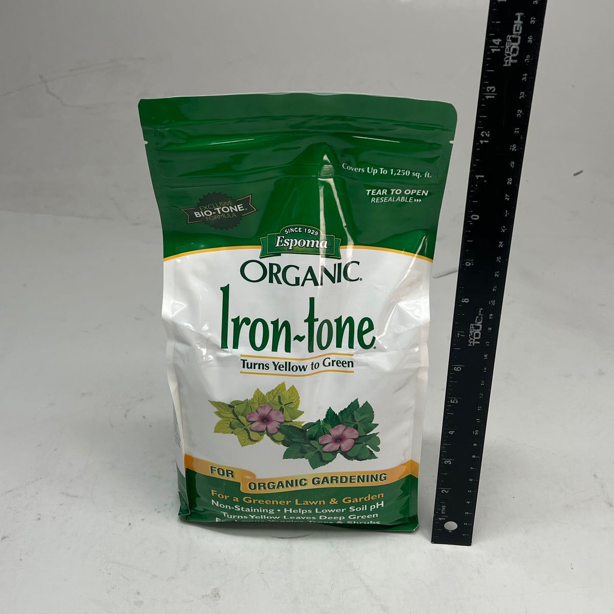 ZA@ ESPOMA  (2 PACK) Organic Iron Tone Turns Yellow to Green  5 lb Bag