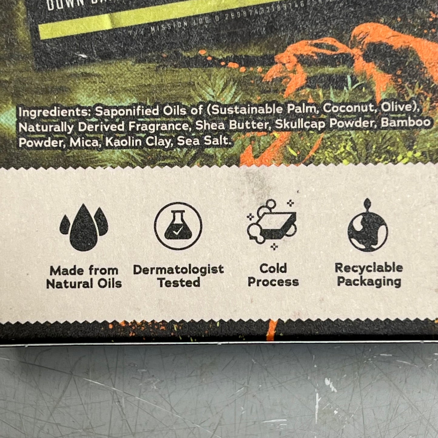 DR SQUATCH (2 PACK) Kong Krush Medium Grit Natural Bar Soap LIMITED EDITION 5 oz