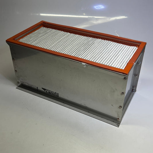 CANARM Industrial Air Filter High Efficiency  24"x11.5"x11.5" Chrome 855220189