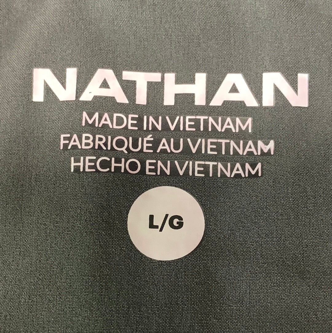NATHAN Vamos Track Jacket Women's Sz L Dark Charcoal NS50040-80078-L (New)