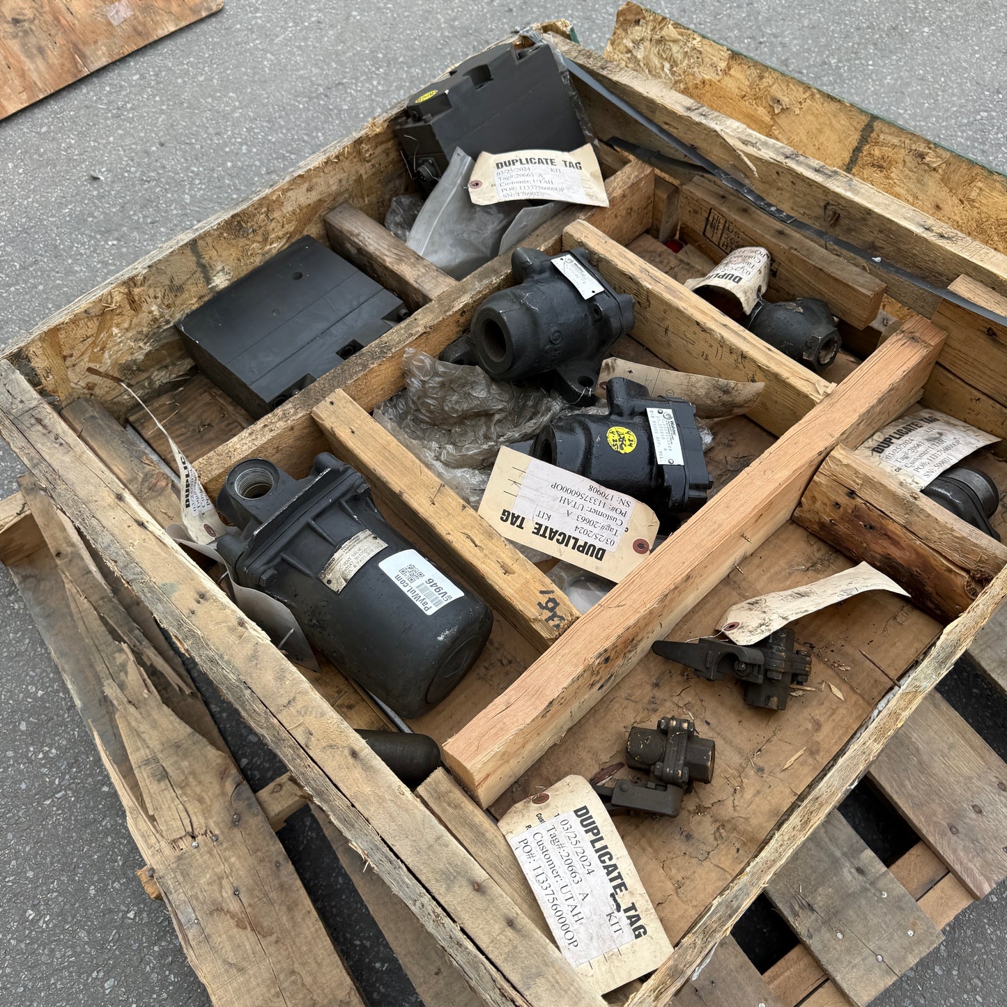 WABTEC Train Parts (AS-IS)
