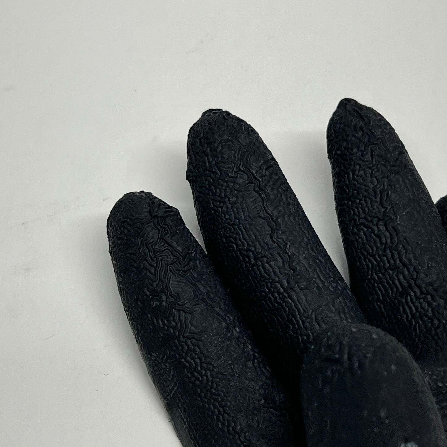 SHOWA (12 PACK) Coated Knit Gloves Rough Latex Unisex Sz L 10 Ga Grey 330L-09