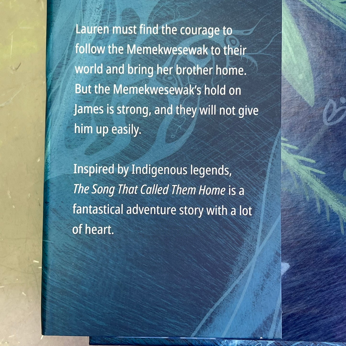 THE SONG THAT CALLED THEM HOME Hardcover Picture Book By David A. Robertson