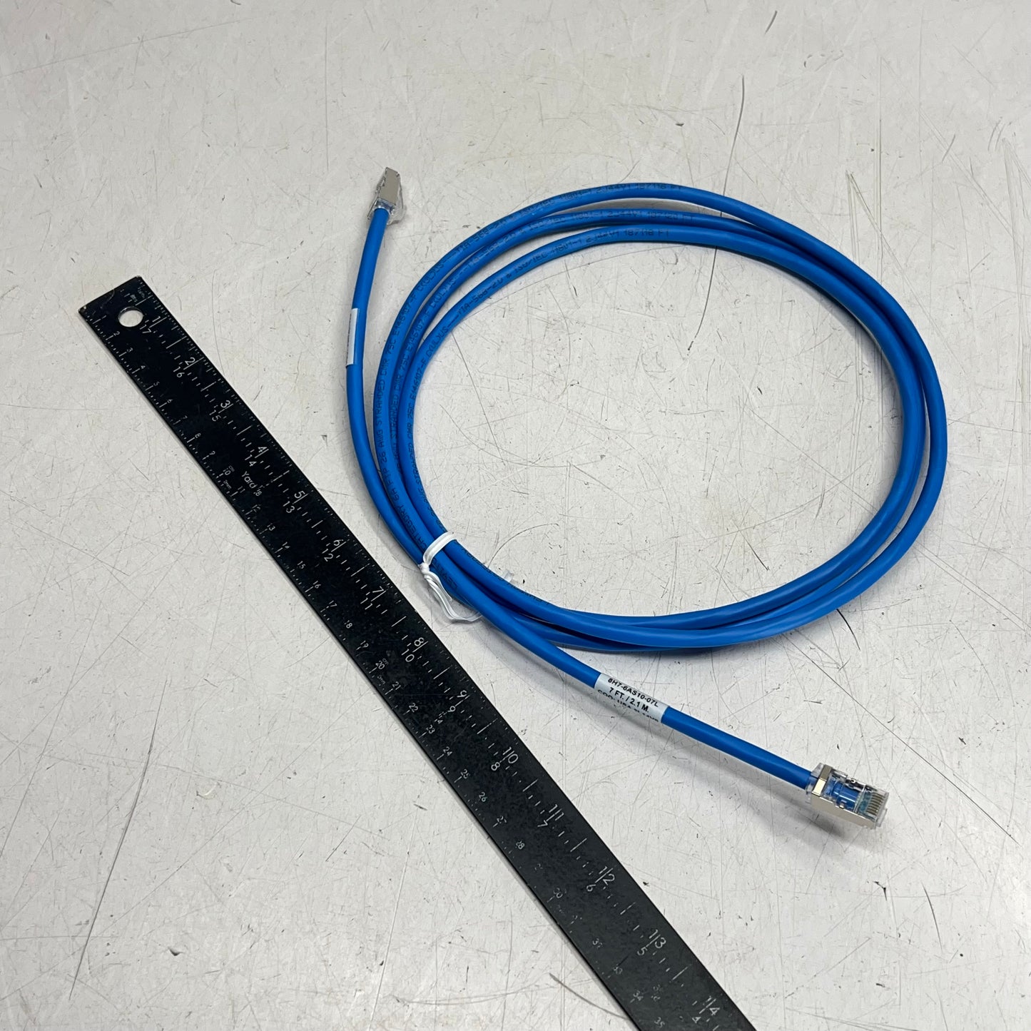LEVITON Uni Patch Cord Superior Alien Crosstalk Suppression 7' 6A 6AS10-7L