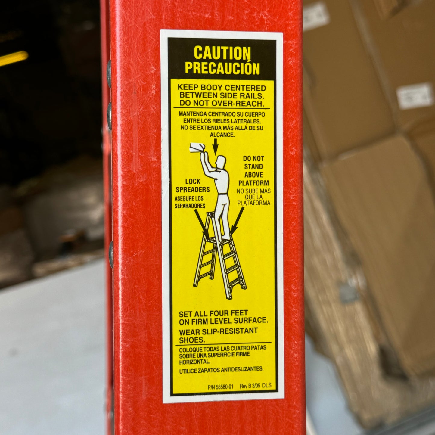 WERNER Podium Ladder Maximum Reach of 12 ft Model: PD6206