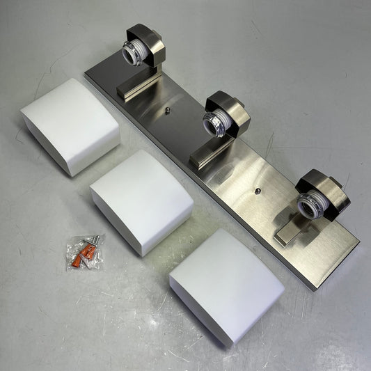 DESIGN HOUSE Dove Creek Collection 3 Light Vanity Fixture 24" Satin Nickel 578005