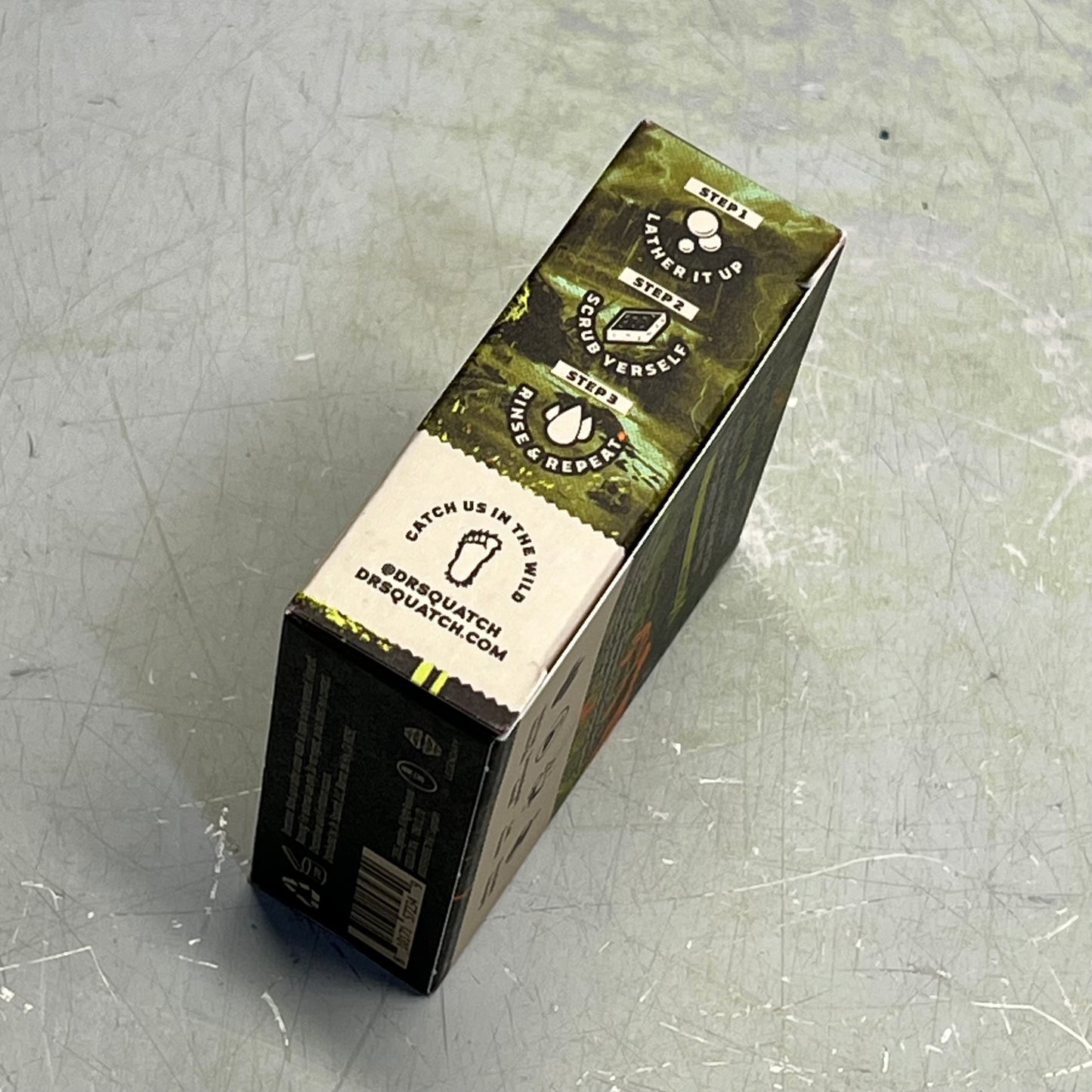 DR SQUATCH (2 PACK) Kong Krush Medium Grit Natural Bar Soap LIMITED EDITION 5 oz