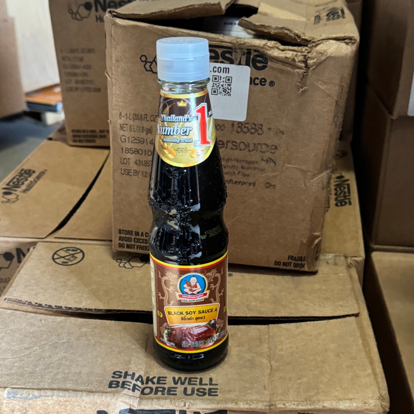 ZA@ Pallet of MIXED FiberSource, Soy Sauce, Baby Cereal, Challah Croutons, Etc… (AS-IS)