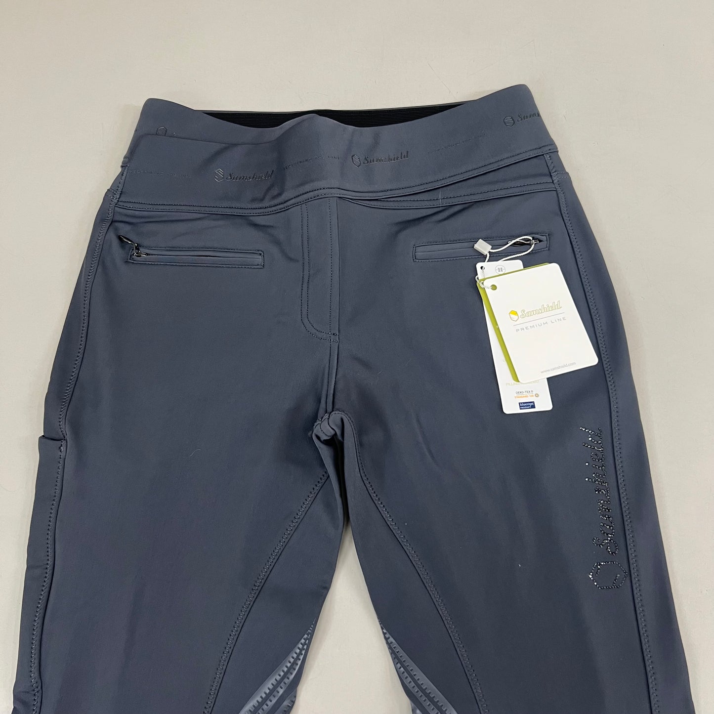 SAMSHIELD Alpha Winter Equestrian Pants Women's Sz US 26, UK 8, FR 36 Dark Shadow