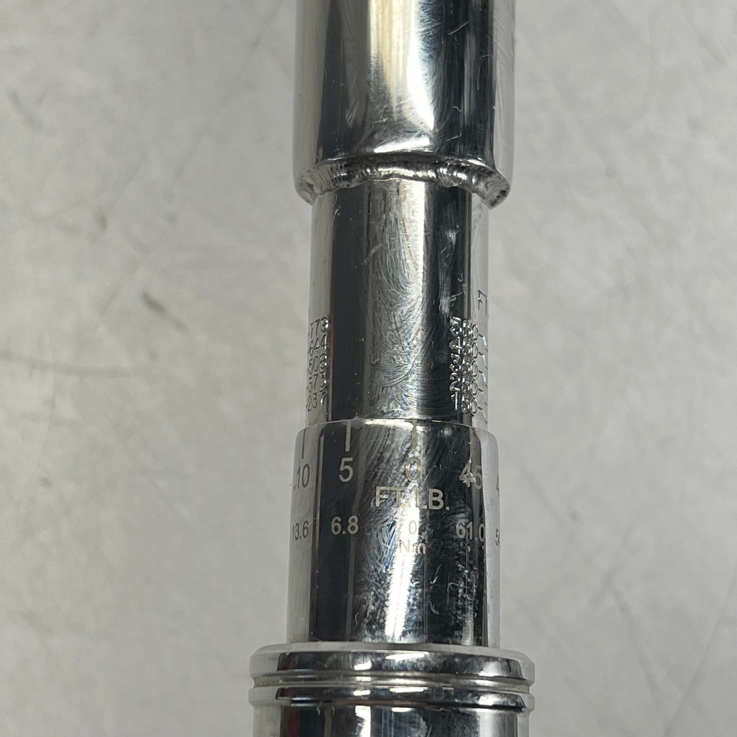 SNAP ON Torque Wrench 120-600 Ft.Lbs - 3/4 DR Ratchet Head L872 QD4R600 (Used)