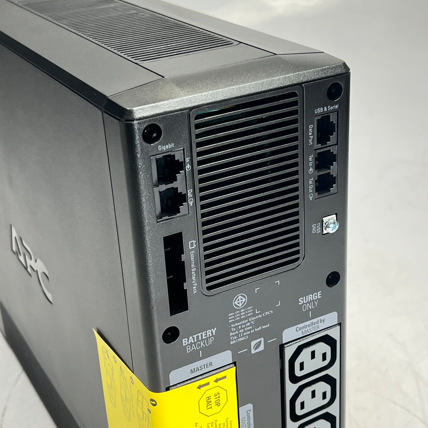 APC Rechargeable Power Saving Back-ups Pro 1500/230V 8 Hr Run Time BR1500GI
