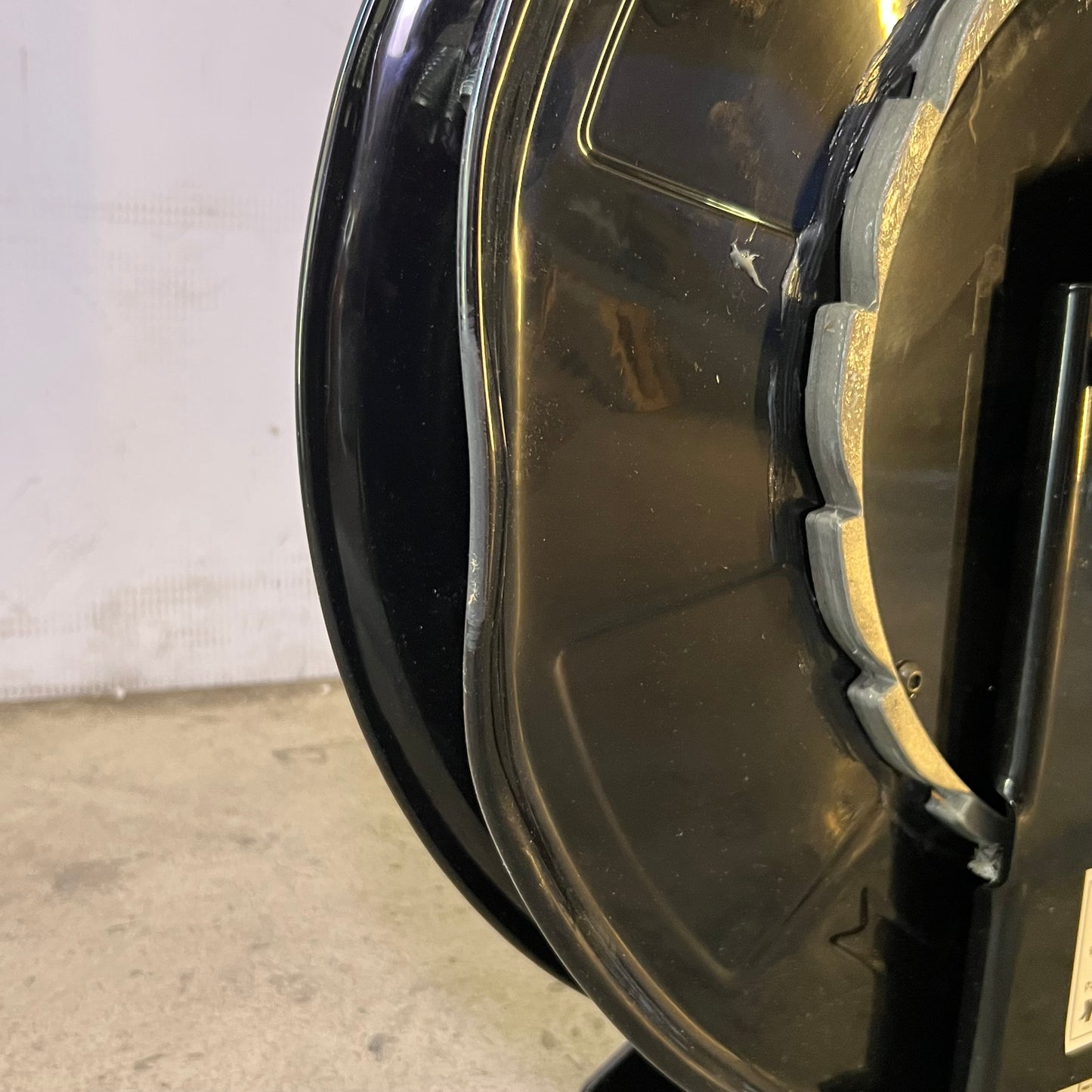 BALCRANK Hose Reel Premium Sz 30" x 1/2" Black 2111-038 (New Other, Minor Cosmetic Damage)