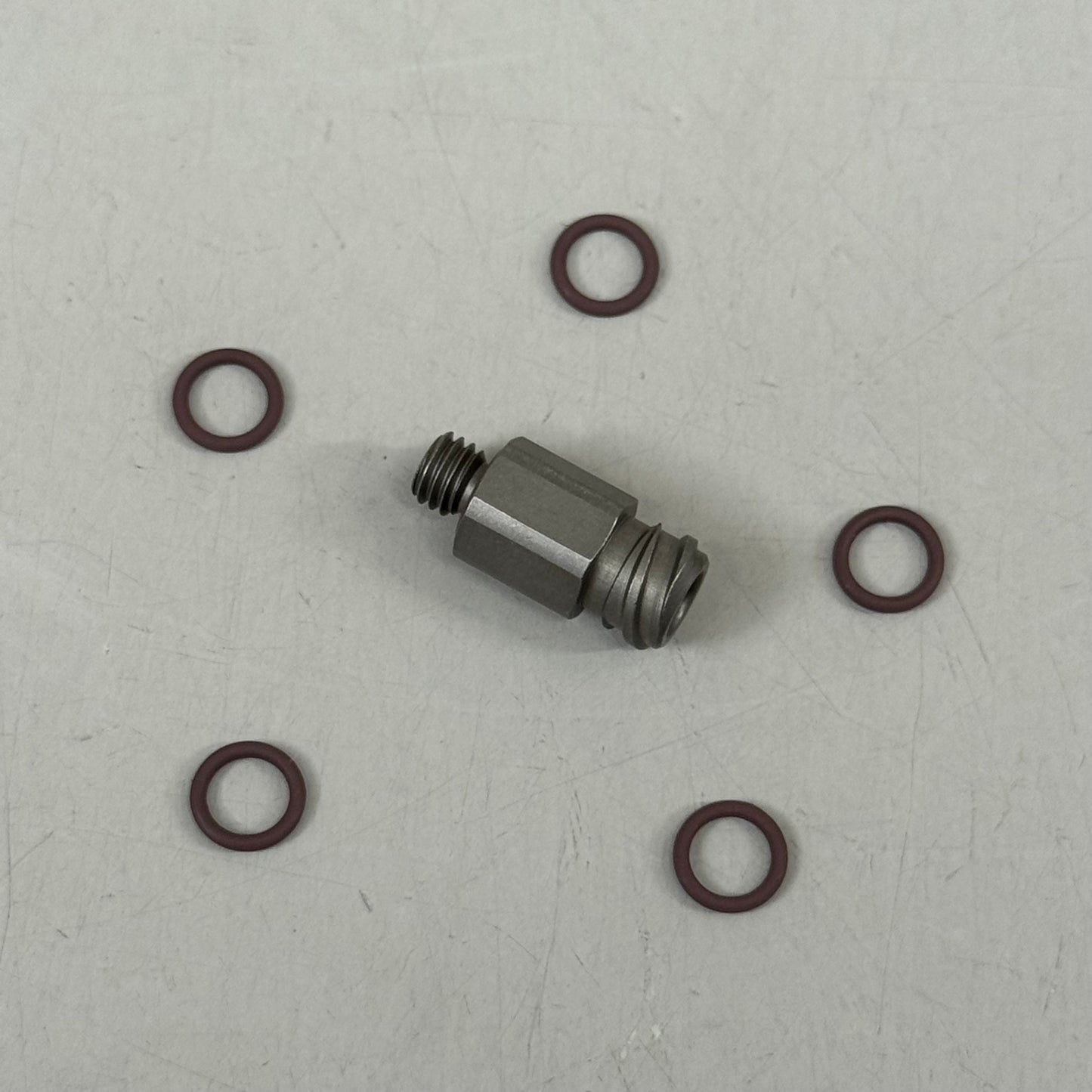 NORDSON Kit Fitting M5 O X Fem Luer Lock Str 7362606