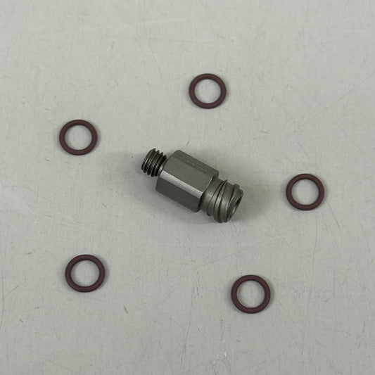 NORDSON Kit Fitting M5 O X Fem Luer Lock Str 7362606