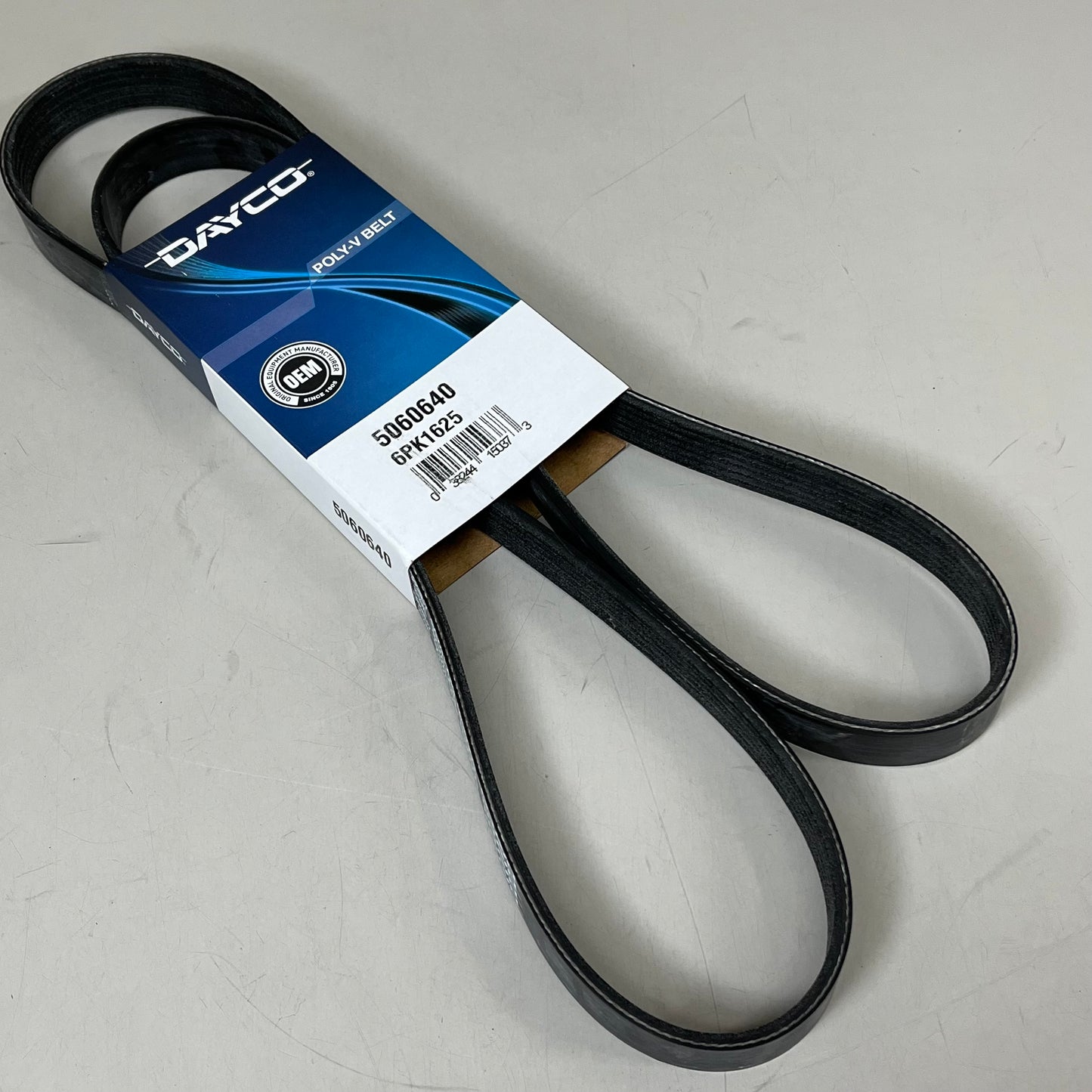 DAYCO Straight Standard Poly Rib Belt .82"Top Width EPDM K-Section Black 5060640