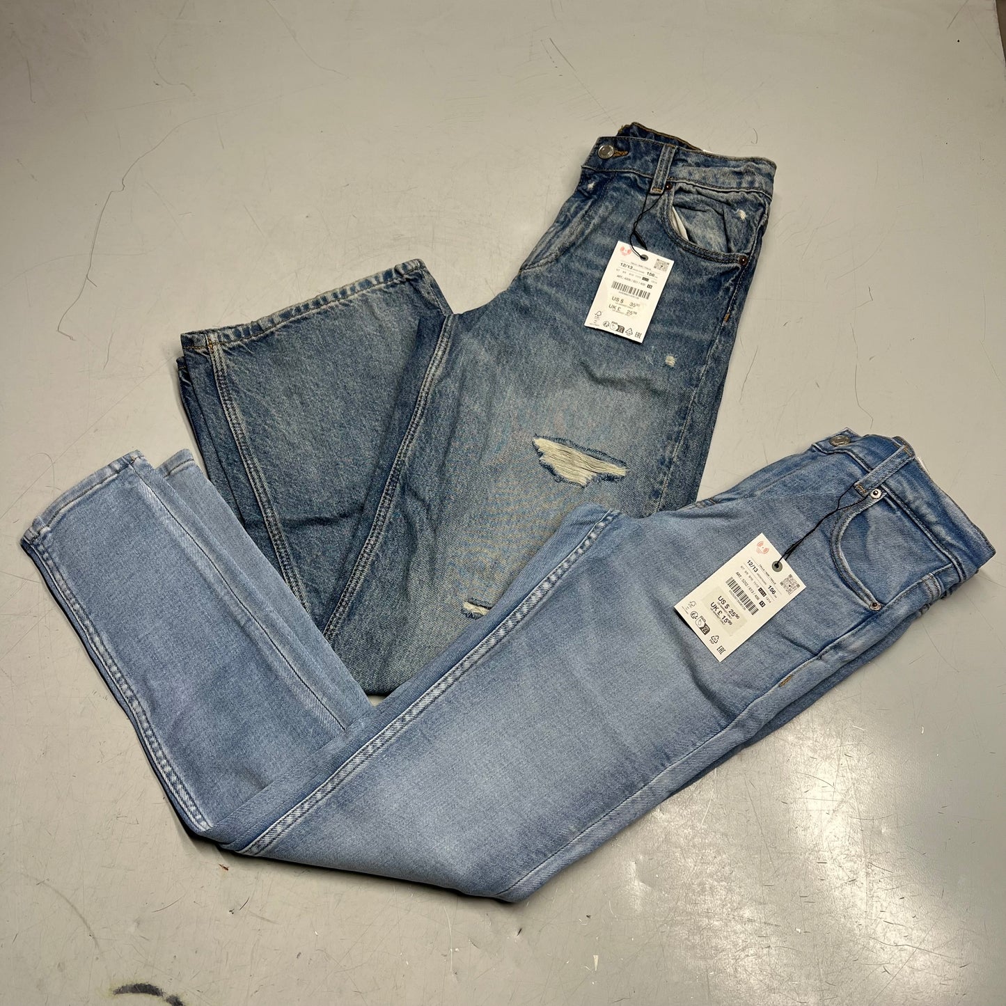 ZA@ ZARA Lot of  Kids Clothing Tee-Shirts, Jeans & Shorts Boy's Assorted Sizes