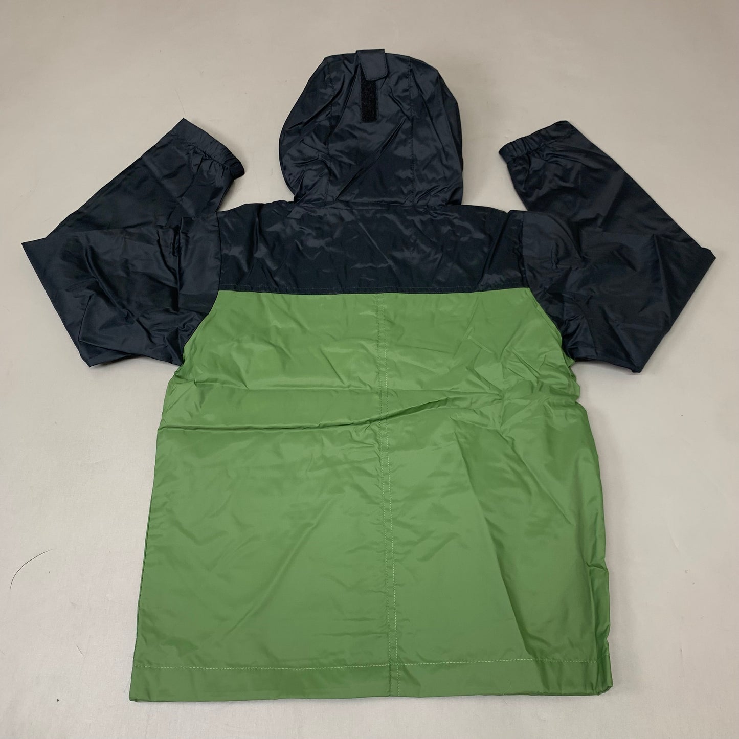 COLUMBIA Rain-Zilla Fleece Lined Jacket Unisex Youth Sz S Black Canteen RB3418-008