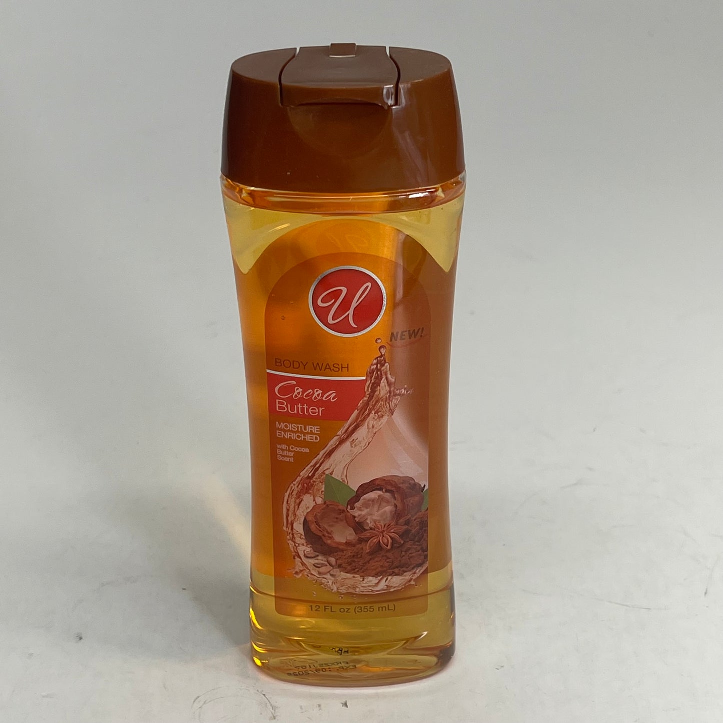 ZA@ U (6 PACK) Cocoa Butter Body Wash Moisture Rich  12 fl oz  Caramel 55026