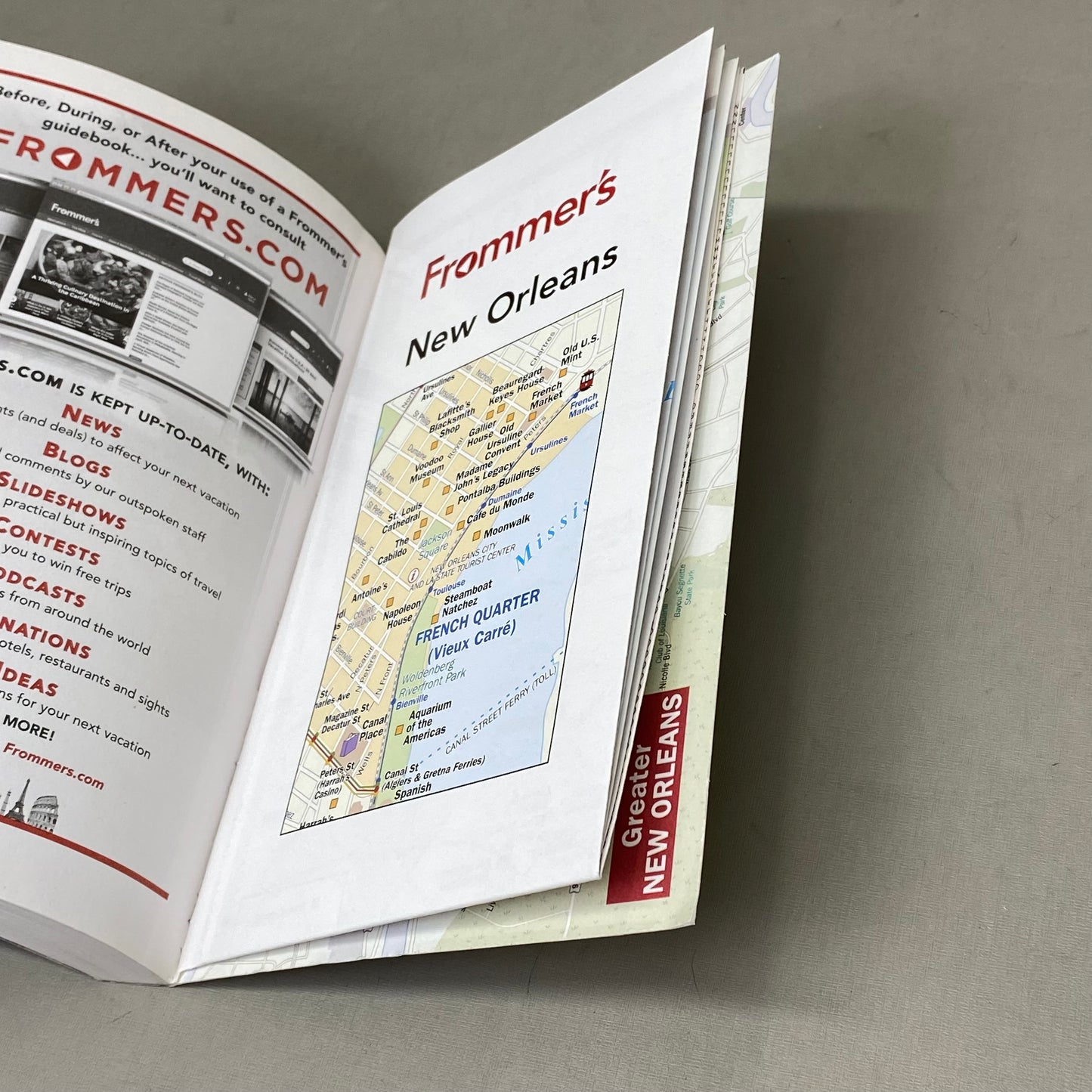 FROMMER'S  Diana Schwam & Lavinia Spalding EasyGuide To New Orleans 313 Pages