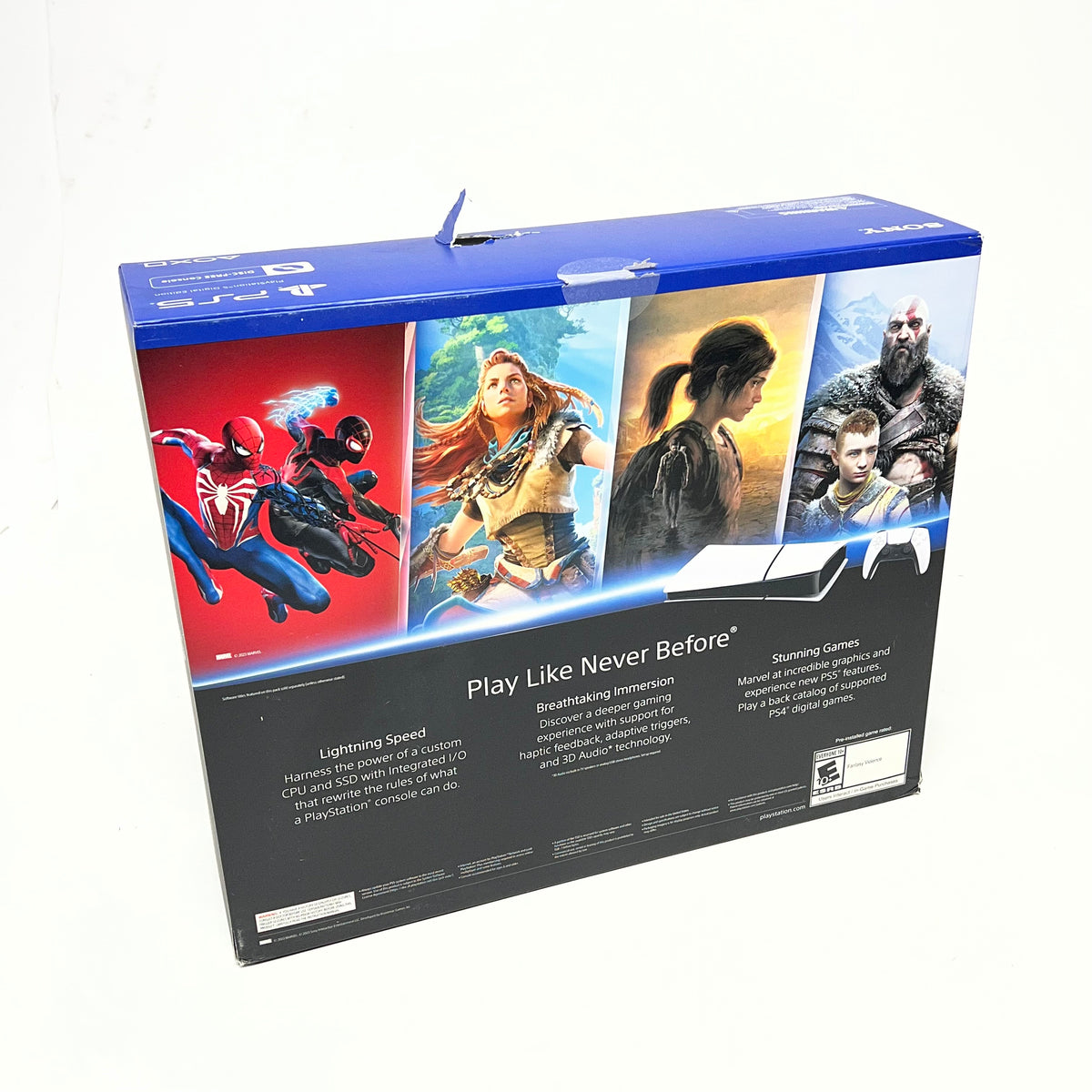 SONY Playstation 5 Slim Edition Console Ultra High Speed 825GB White/Black