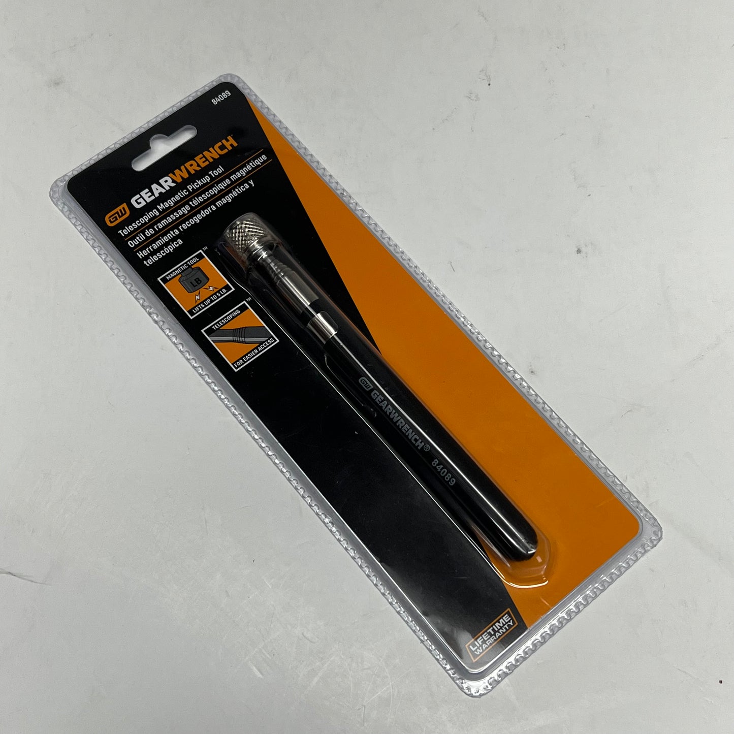 ZA@ GEAR WRENCH Telescoping Magnetic Pickup Tool 33-1/4" 5 lb. Cap 84089