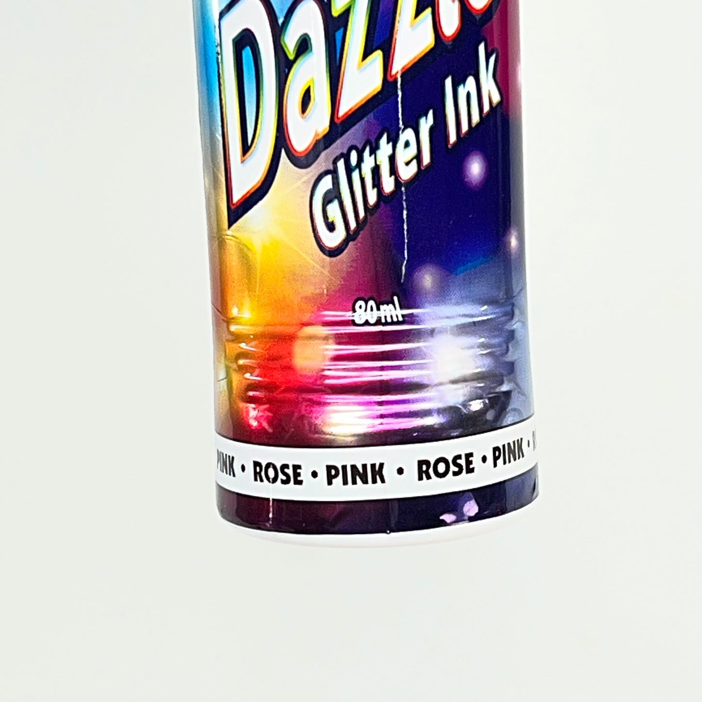 DAB O INK (12 PACK) Dazzle Shimmery Glitter Ink Bingo Dot Marker 80 Ml Pink A26