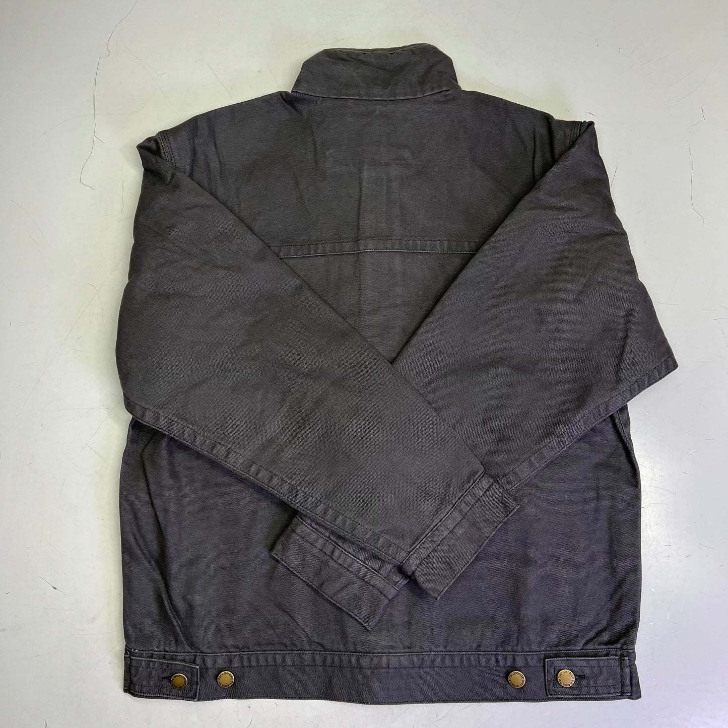 DRI DUCK Canvas Comfort Maverick Workman Jacket Men's Sz XL Charcoal 5028