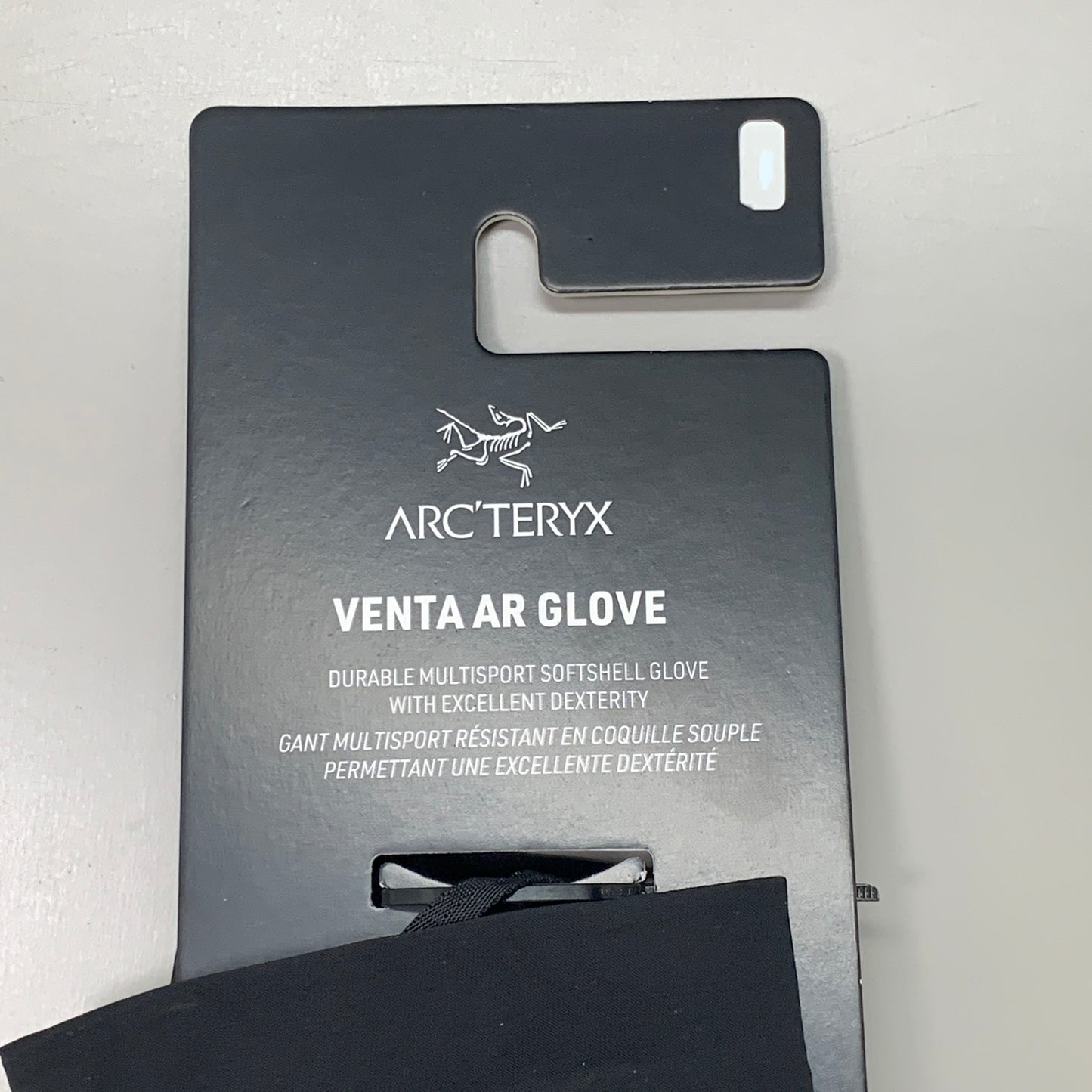 ARC’TERYX Fleece Venta AR Glove All Round Fitted Unisex Sz XL Black X000006750