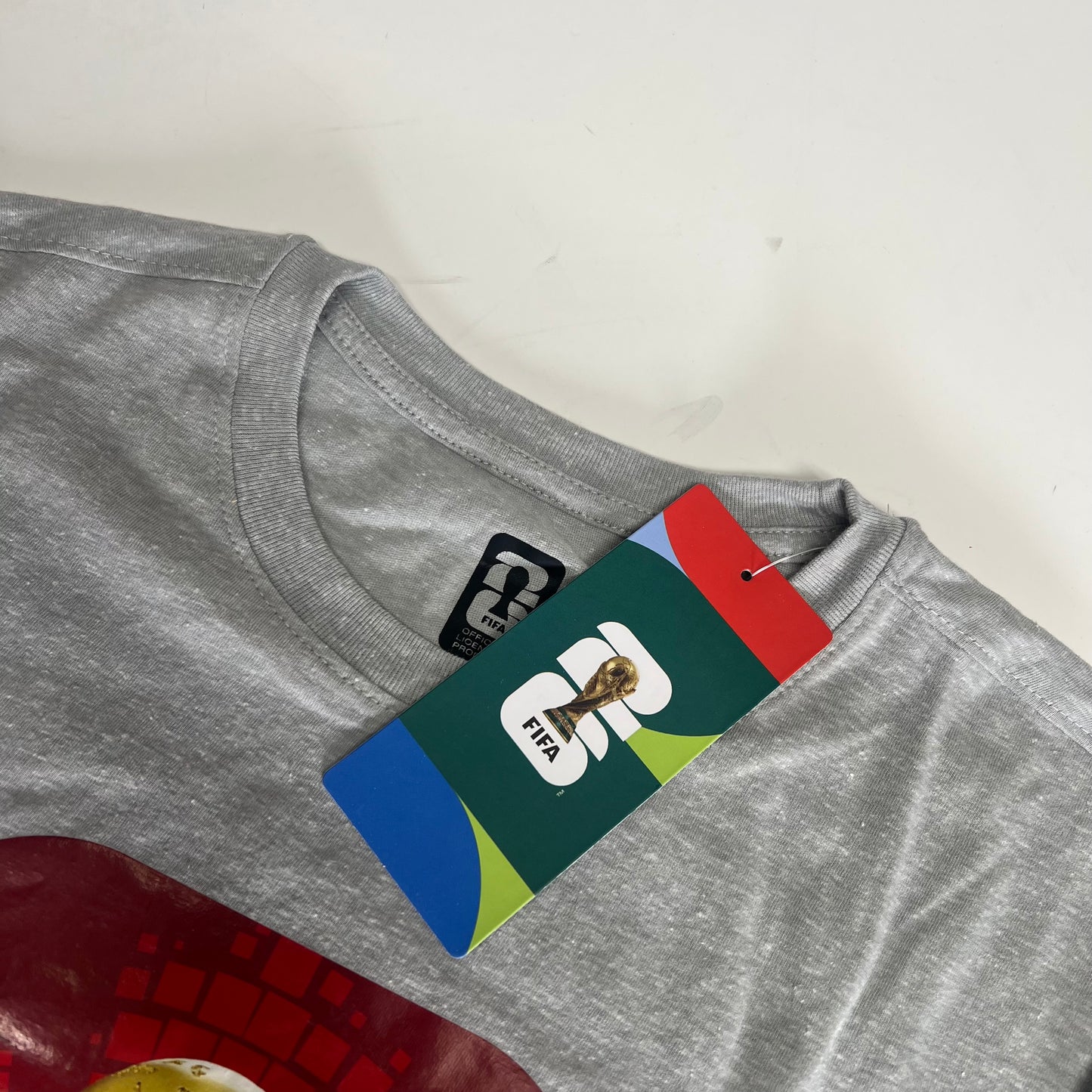 FIFA STORE Official Licensed Product World Cup 2026 Tee Shirt Unisex Sz M Grey