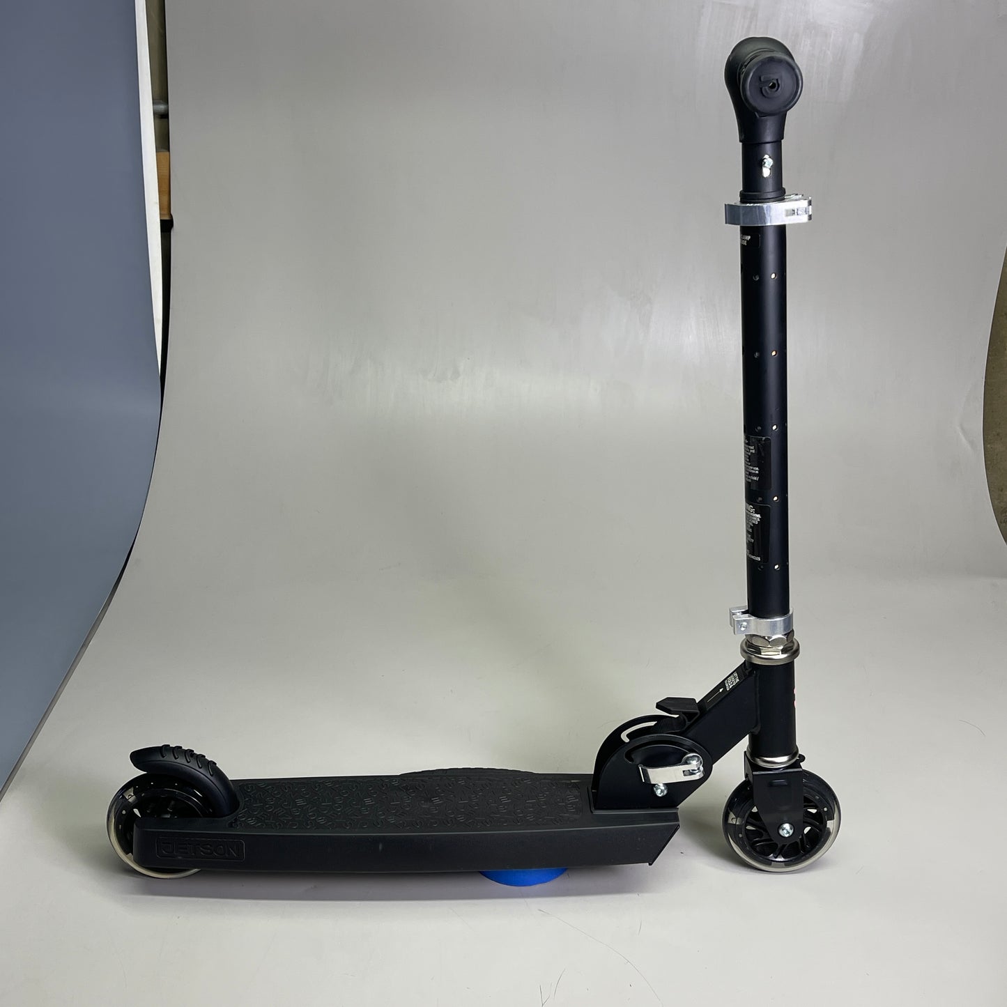 JETSON Orbit Light-Up Kick Scooter Folding Kid's Adjustable Black JORBIT-BKP