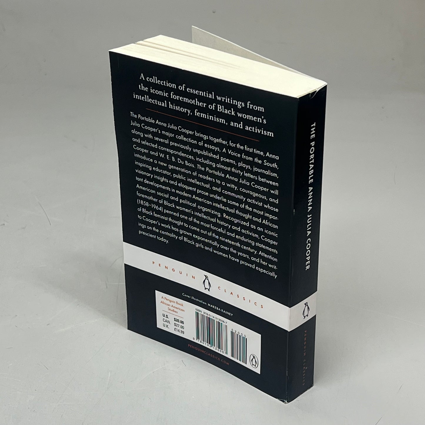 THE PORTABLE ANNA JULIA COOPER Collection Of Essential Essays Paperback Book