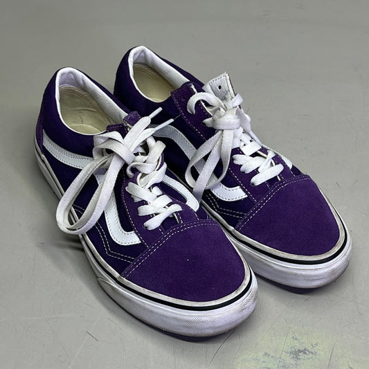 VANS Old Skool Of The Wall Sneakers Men's Sz 7 Women's Sz 8.5 Purple (Pre-Owned)