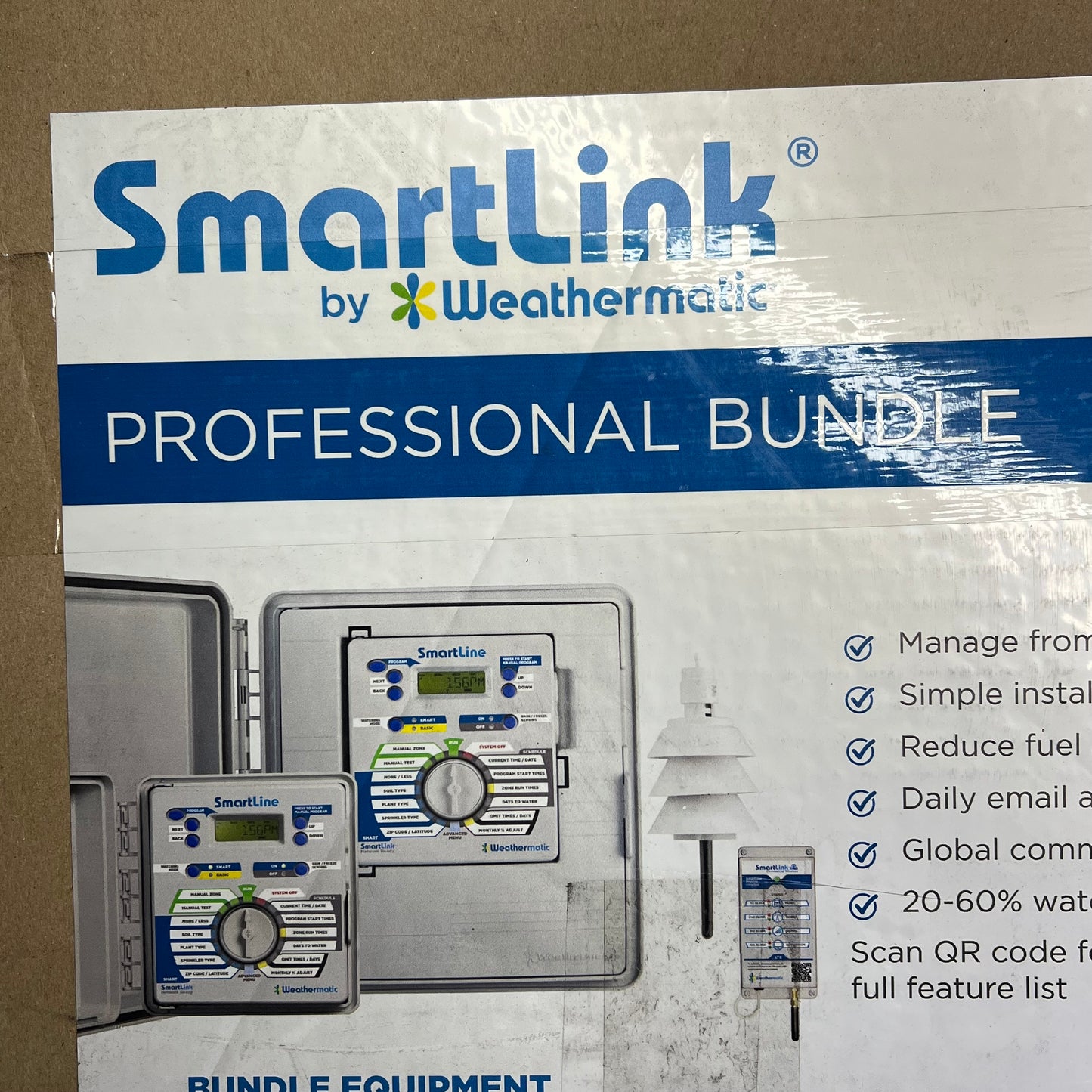 WEATHERMATIC Smartline 48 Station Indoor/Outdoor Controller 3Yr Bundle SL4848