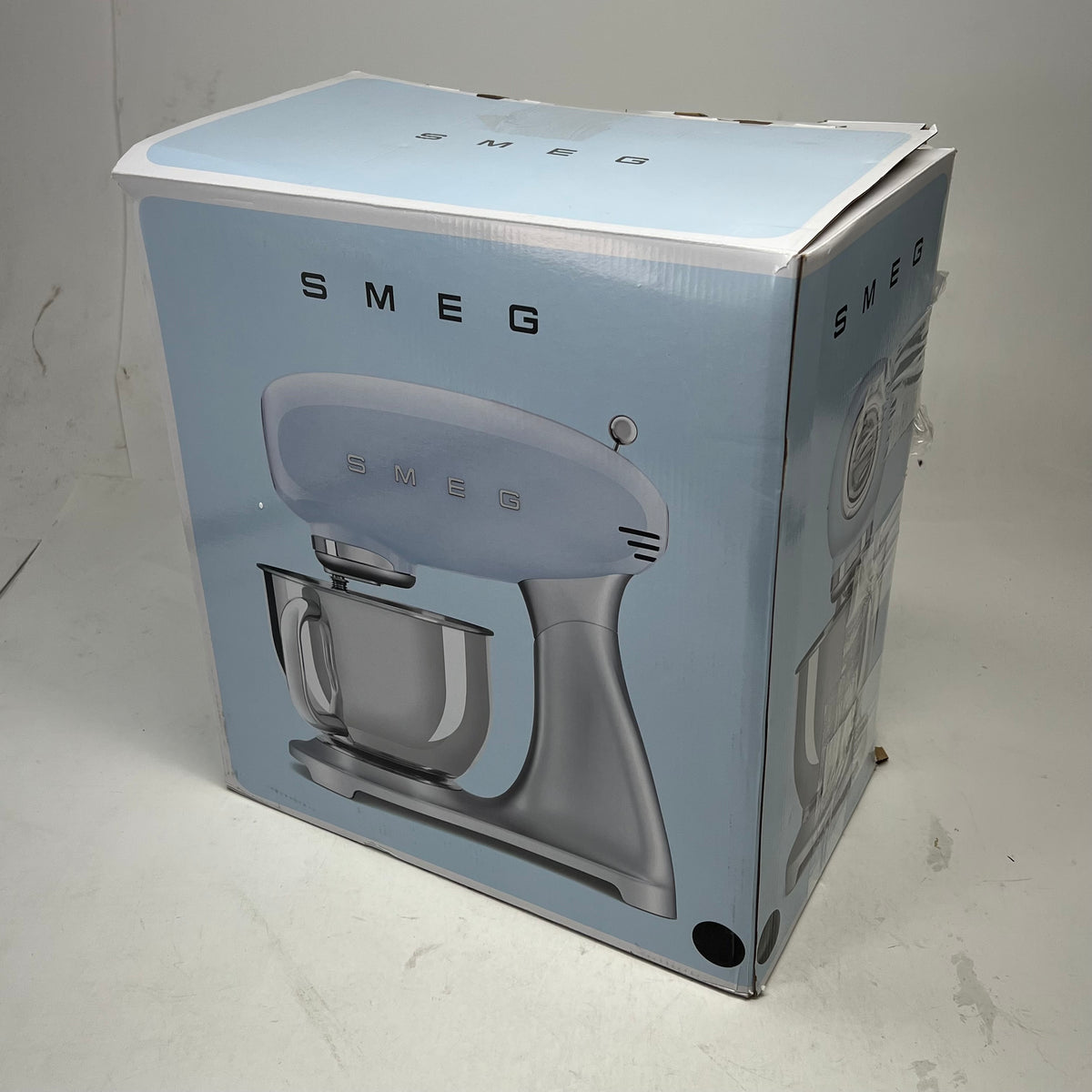 SMEG Kitchen Stand Mixer Full Color 50's Style 600w Black SMF03PBEU