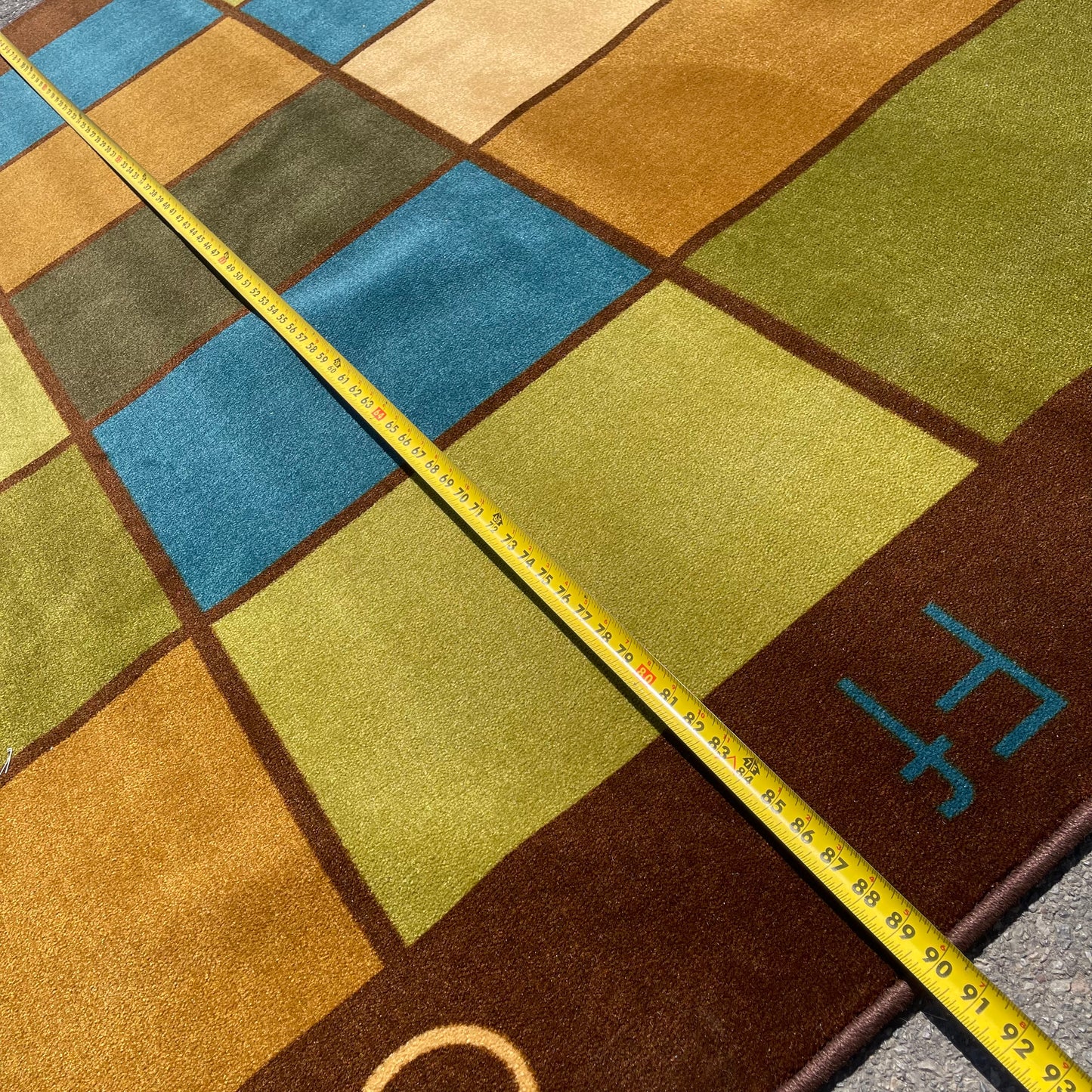 ZA@ Pallet of CARPETS FOR KIDS Alphabet Nature’s Colors Seating Rug 143”x90” (New)