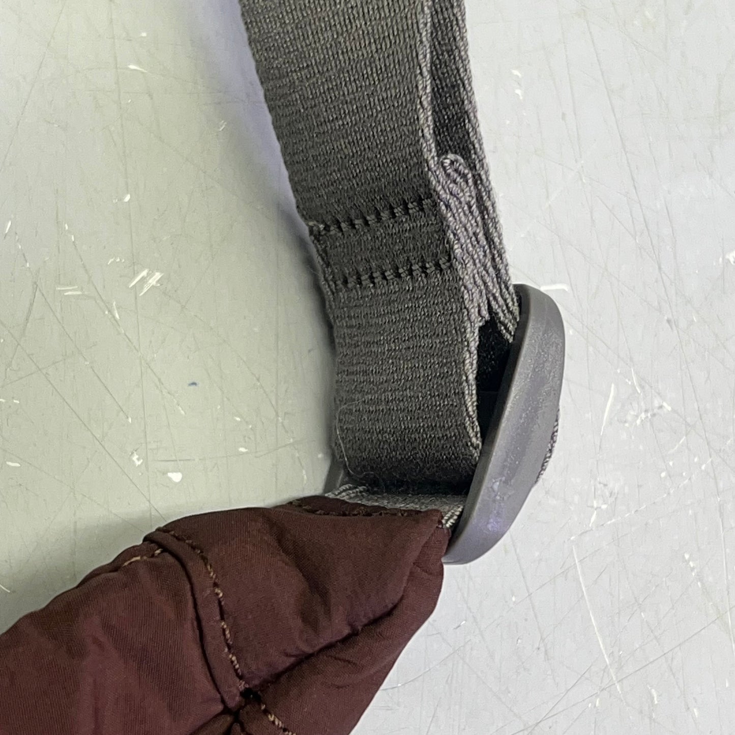 ORI LONDON Farringdon Bag Made From Taslon One Size 6"x11"x3.5" Chocolate