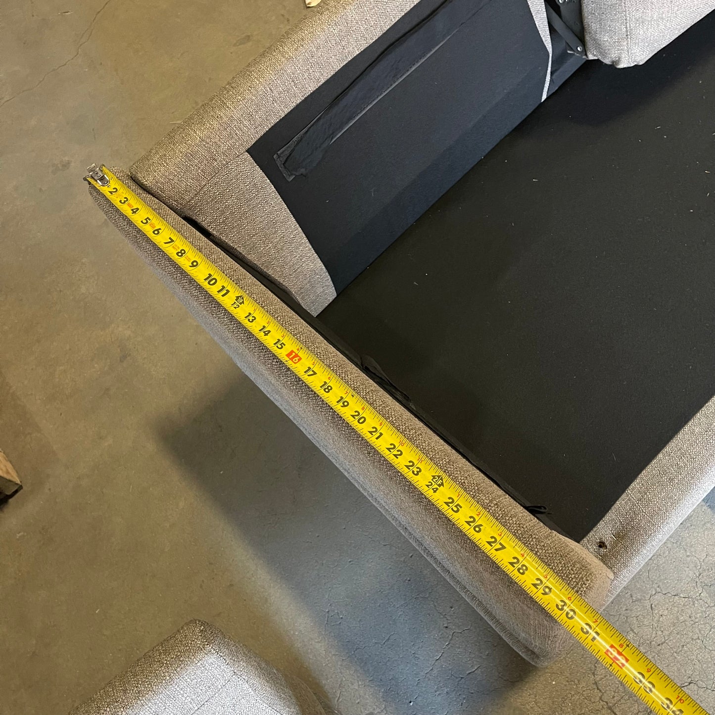 ZA@ Pallet of MIXED Sectional Couch 85” Grey (AS-IS)