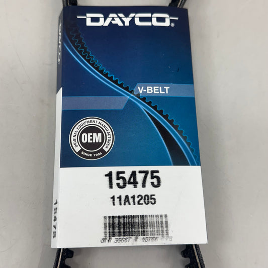DAYCO V-Belt Top Width .44" Bottom Cog Belt Construction SAE J636 SAE J637 15475