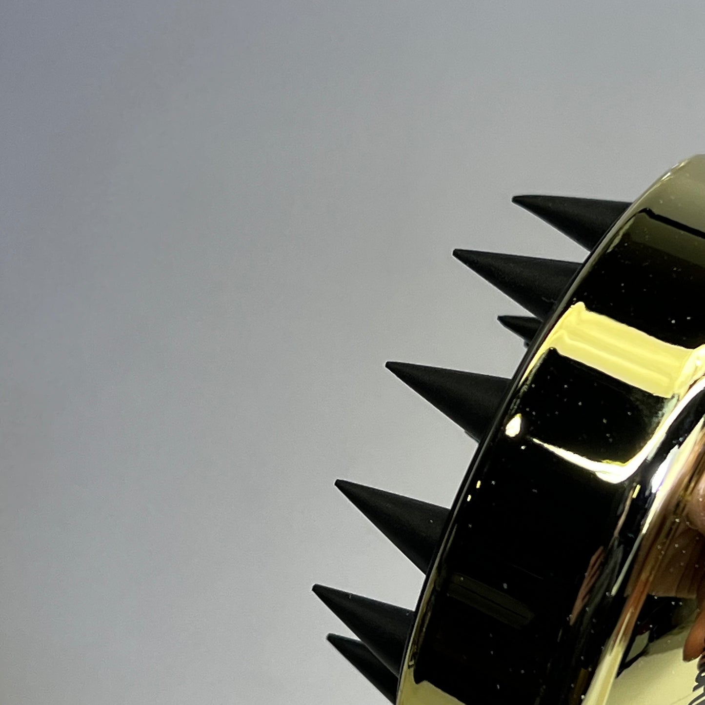 COSMOPOLITAN (2 PACK) Scalp Massager Shampoo Brush 3" Dia Black/Gold 2021-7278