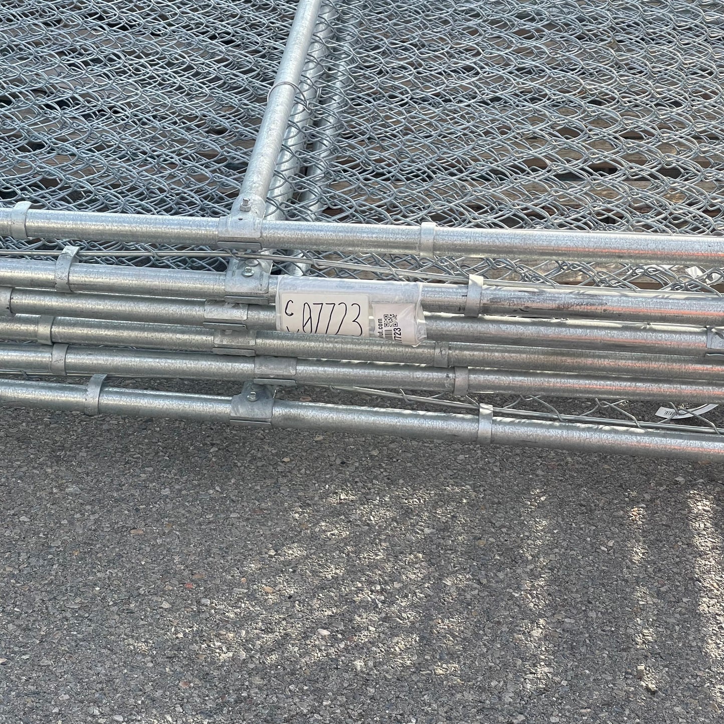 UNKNOWN Plain Kennel Panel 10'x6' Galvanized Steel 328209CH