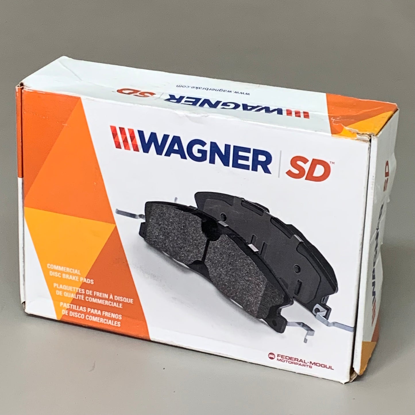 WAGNER SD Disc Brake Pad 9" x 2" Black SX859