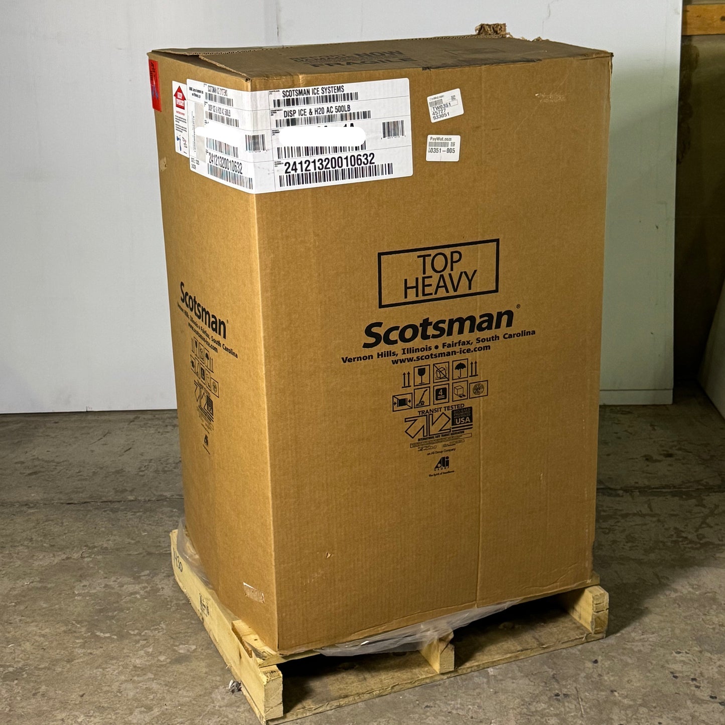 SCOTSMAN Meridian Countertop Air Cooled Ice & Water Dispenser HID312A-1A (New Other)