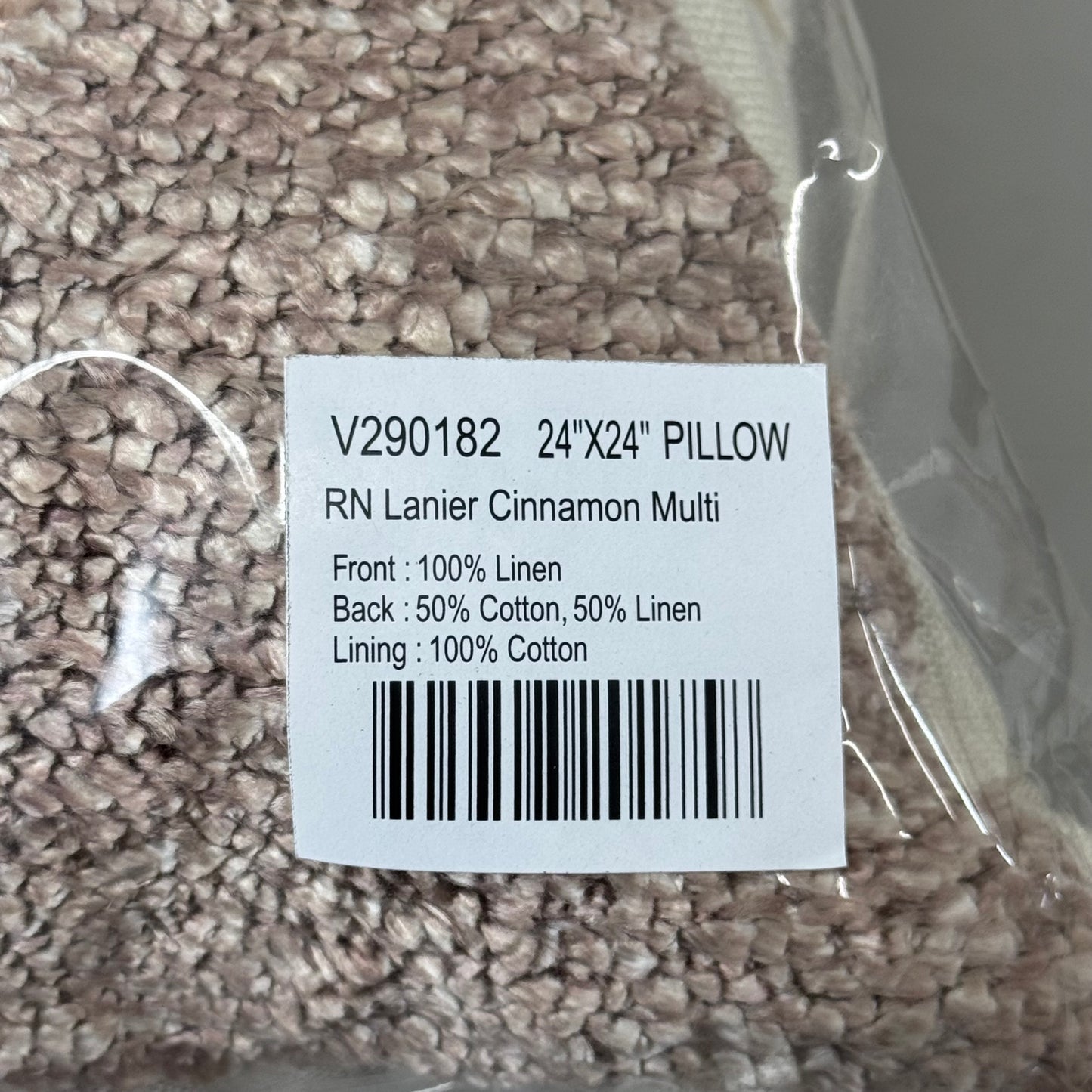 VILLA 24"x24" RN Lanier Decorative Throw Pillow Orange Spice Multi