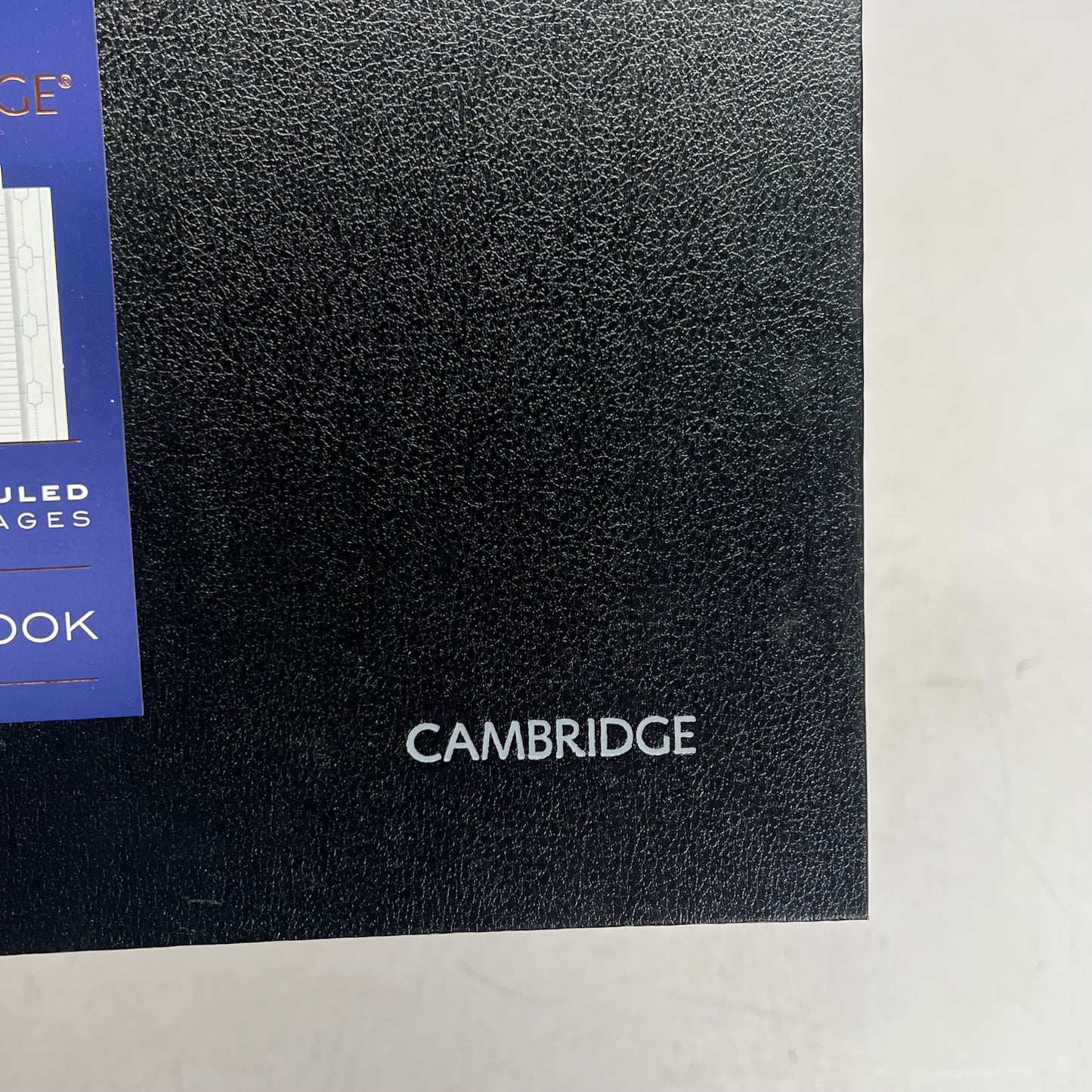 MEAD 1-subject Professional Notebook Wide Ruled 8.5" x 11" 96 Sheets Black 06100