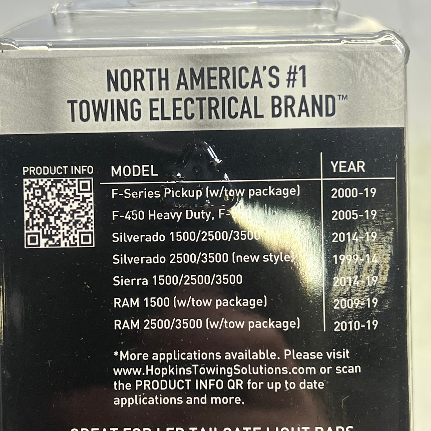 ZA@ HOPKINS OE Connector To 5 Flat Corrosion Resistant Vehicle Wiring Black 11141153 (As-Is)
