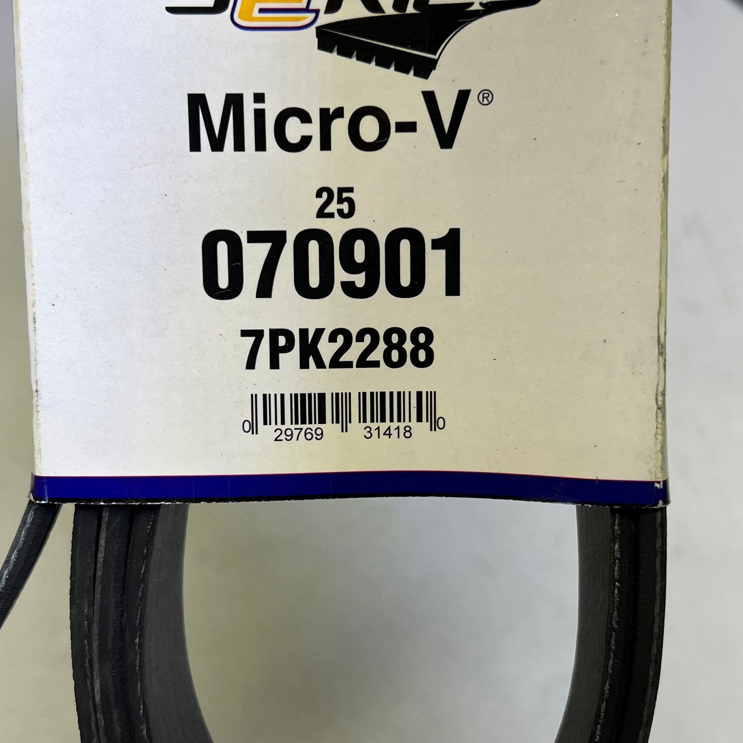 NAPA Power Series Automotive V-Ribbed Belt For Jeep & Toyota Black 25070901