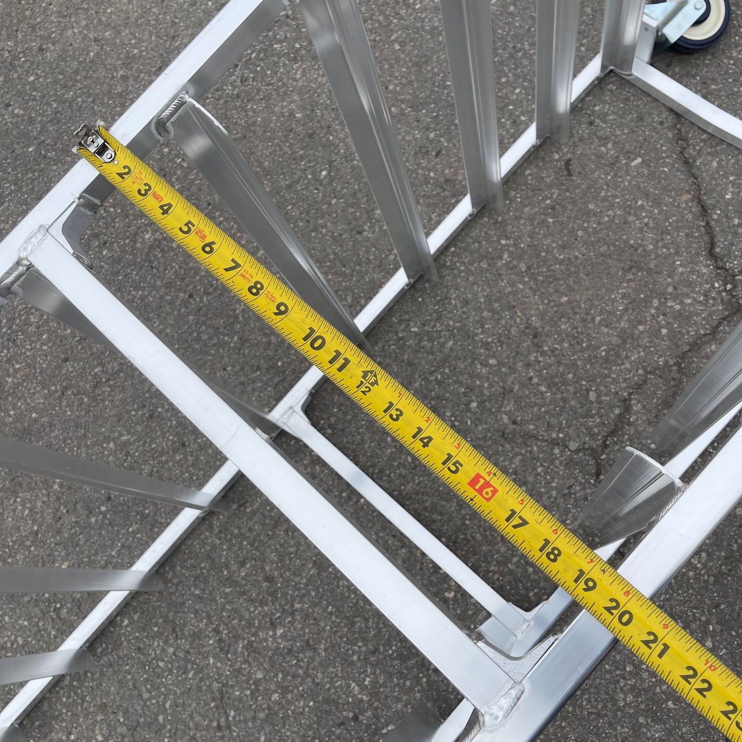 ZA@ NEW AGE Bun Pan Rack ALUMINUM 250212 (AS-IS)(B)