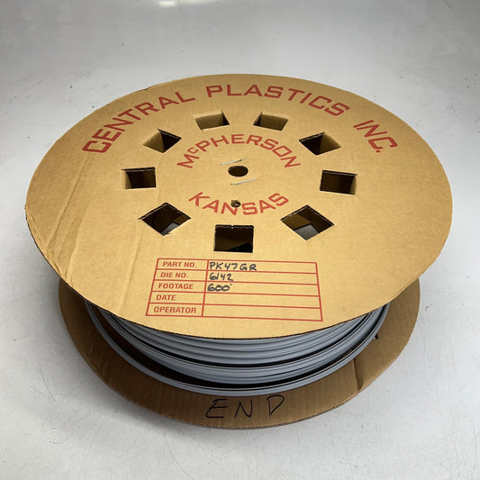 CENTRAL PLASTICS Pemko Prene Replacement Seal  600' Light Grey PEMKO PK47GR 90