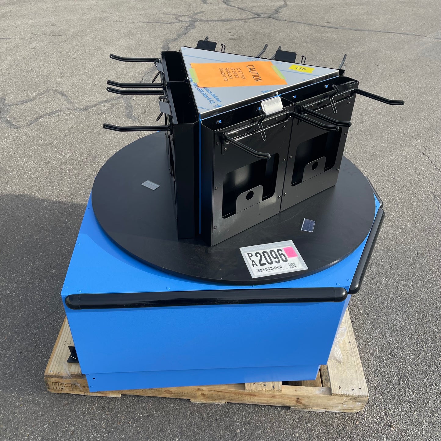 ZA@ Pallet of ROYSTON Checkout Bag Carousel Blue & Black 72038332-01037 (AS-IS) D